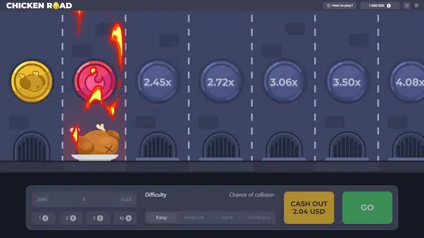 게임 특징 Chicken Road.